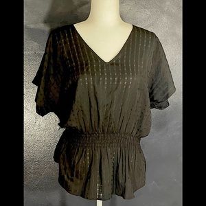 Small Black short sleeve Calvin Klein top